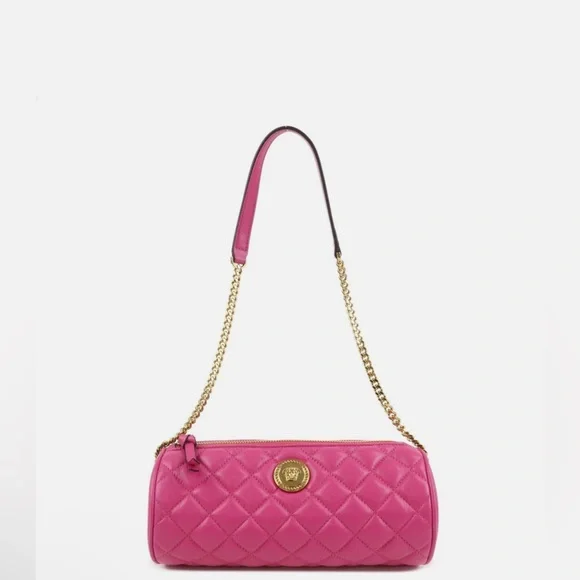 Versace Quilted Medusa Pink Bag - Picture 1 of 5